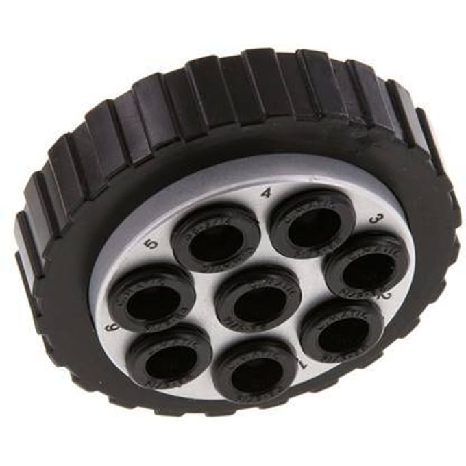 POM Meervoudige Koppeling Insteeknippel 8x8 mm Push-in-aansluitingen Vacuum