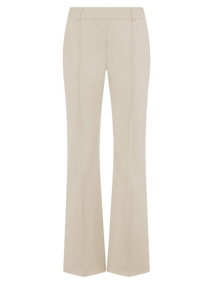 Broek Van Peter Hahn beige