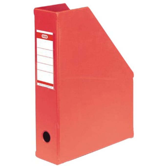 Tijdschriftcassette Elba A4 rood