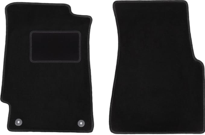 Voormatten zwart voor: Honda Civic V hatchback (1991-1996)