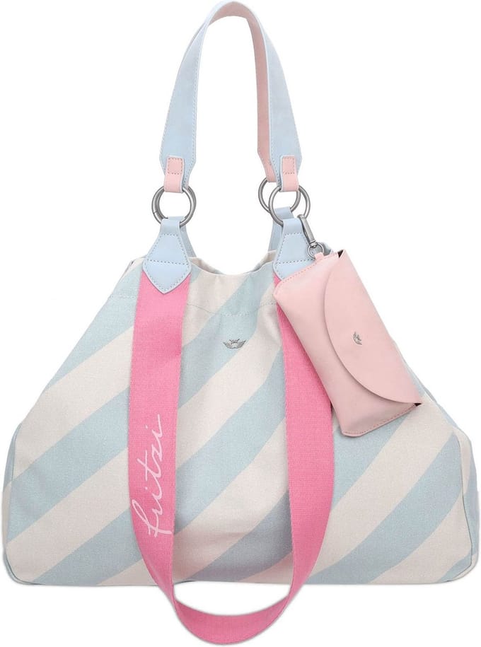 Fritzi aus Preußen Schoudertas Ice Canvas Izzy Bag Pool Party Veelkleurig