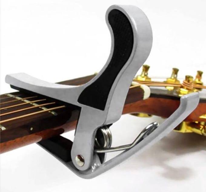 Jumada's - Capo - Guitar - Elektrisch - Akoestisch - Aluminium - Zilver