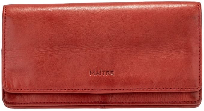Maître portemonnee Forst Immine Purse Red donkerrood