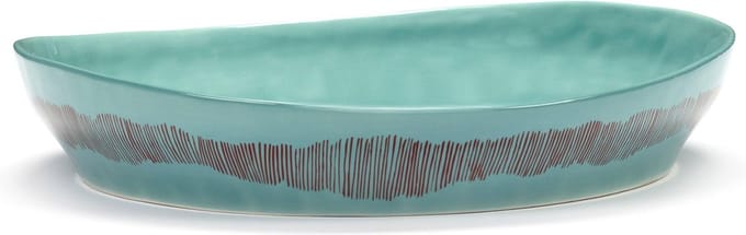 Serax - Ottolenghi Feast - Serveerkom S - Azurblauw/Rood - 30 Ø