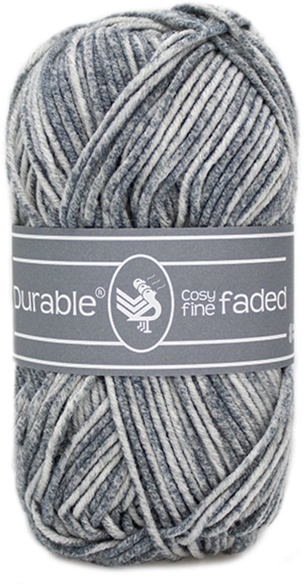 Durable Cosy Fine Faded - 2228 Silver Grey