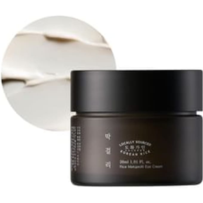 Crème Yeux Makgeolli House of Dohwa 30ml Riz Fermenté Niacinamide Céramide Soin Coréen
