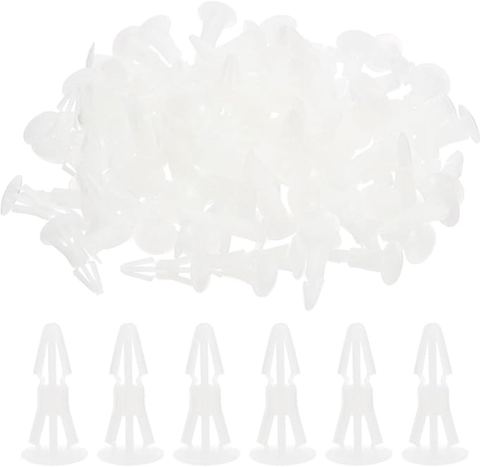 PCB Ondersteuning Spacer - Printplaat Bevestiging - Elektronica Assemblage - Eenvoudige Klikmontage - 10mm Hoogte - Wit
