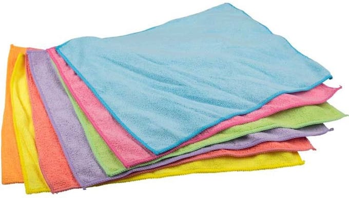 Work-It 7 Delige Microvezel Auto Droogdoek, Poets Handdoekenset