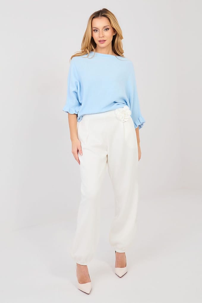 Elara Tailored Jogger - Off-white / One Size