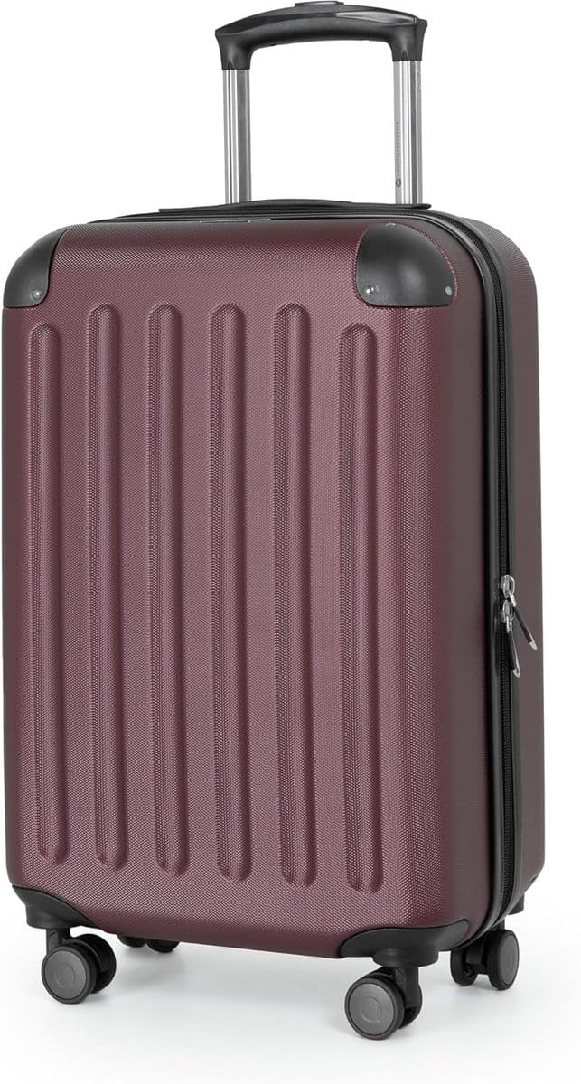 Handbagage Koffer - Reiskoffer Klein - Weekend Trip - Matte Afwerking - 55x35x20cm - Bordeaux