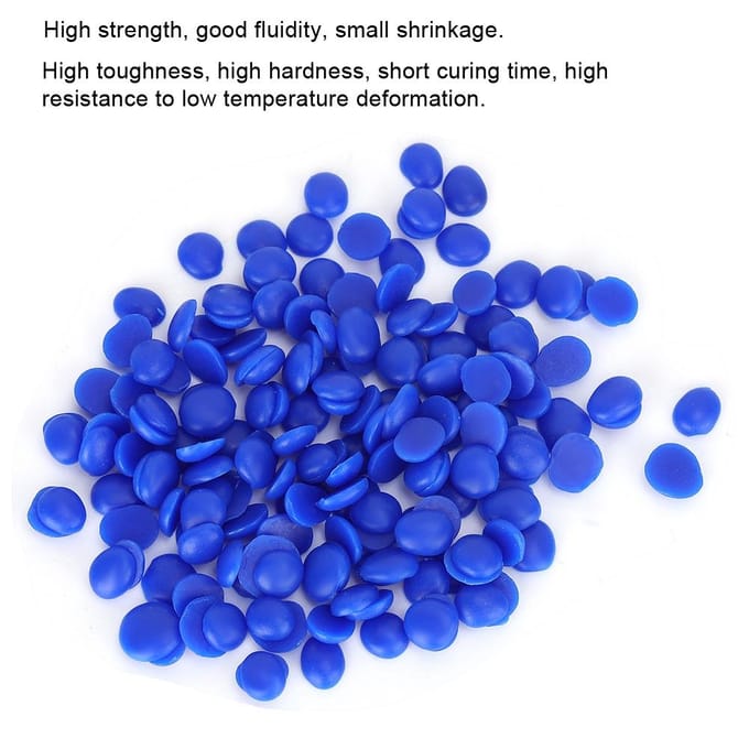Modèle de cire d'injection professionnelle Cire de coulée de bijoux Perle bleue bleu