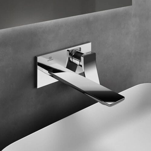 Ideal Standard Conca Tap - Inbouw wastafelkraan, uitloop 22 cm, chroom A7372AA