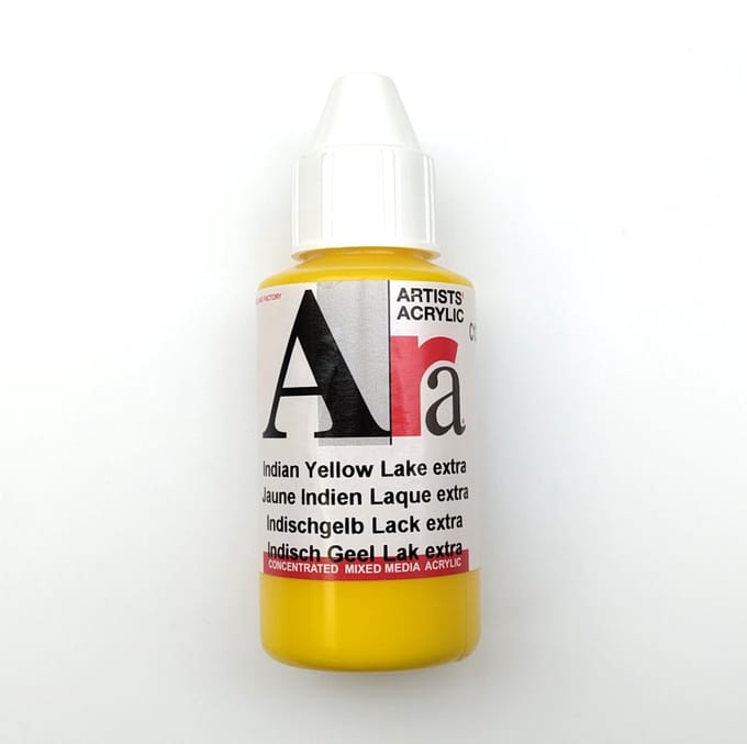Acrylverf Ara 100ml - Indisch Geel Lak Extra - C125