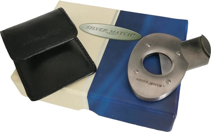 Sigarenknipper - Silver-Match - Cigar - cutter - Sigaar - accessoire - Metaal