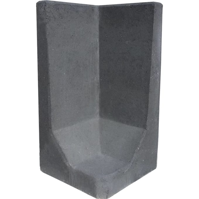L-Hoekelement 80x40x40 Antraciet