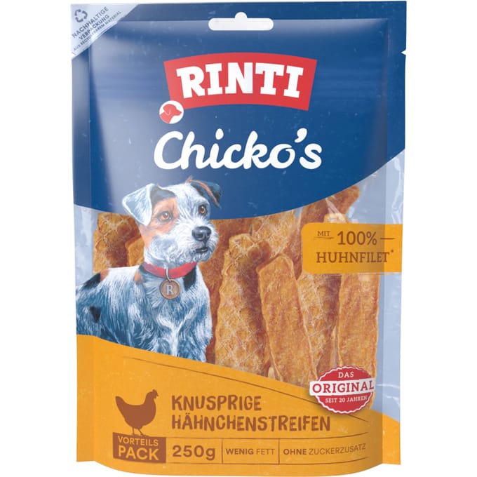 RINTI Chicko Gevogelte - Knapperige Kippenrepen, 250 g