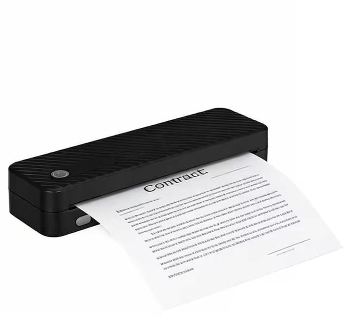 A4 Inkless Thermische Printer - 8-Inch Draagbare Kleuren Thermische Printer