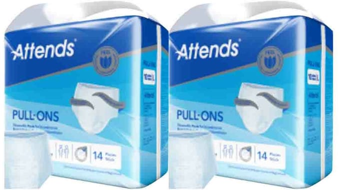 Attends Pull-Ons 10L - 2 x 14 stuks - Voordeelverpakking