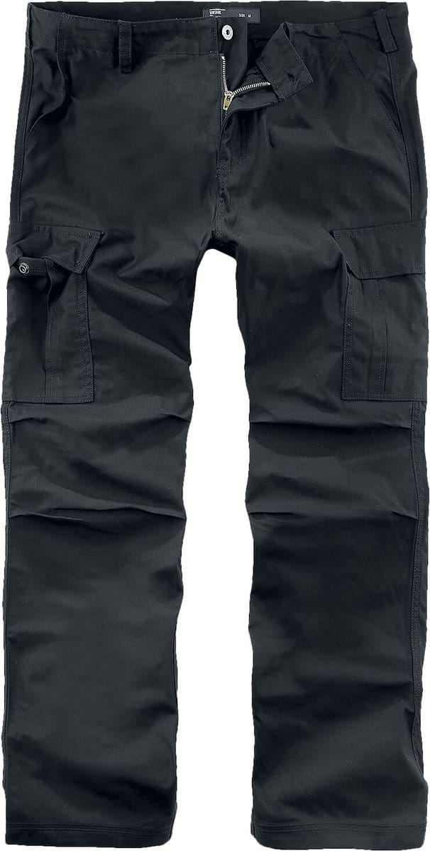 Vintage Industries Cargobroek - Owen Pants - S tot XXL - voor Mannen - zwart