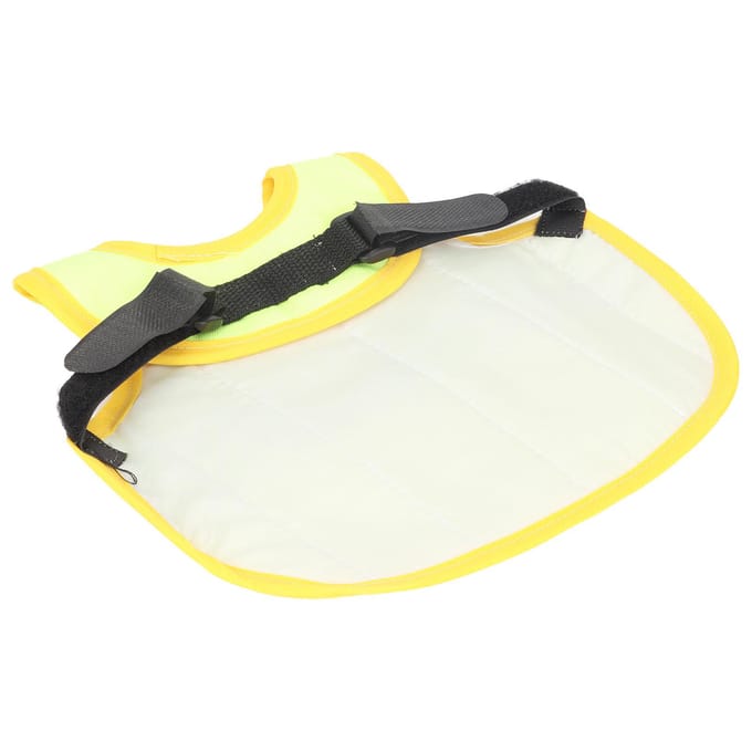 Gilet Réfléchissant Poulet Polyester Réutilisable Protection Plumes Harnais Poulet pour Poule Canard Oies jaune