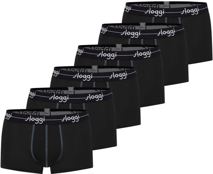 sloggi Heren hipster short / pant 6 pack Start