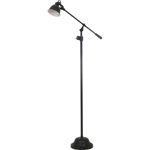 KS Verlichting Vloerlamp Archer Antiek Zwart