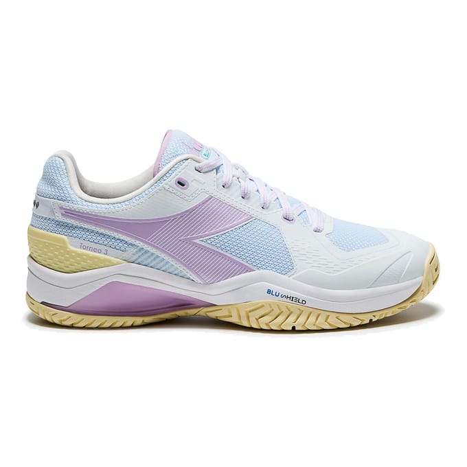 Diadora Blushield Torneo 3 Allcourt schoen Dames