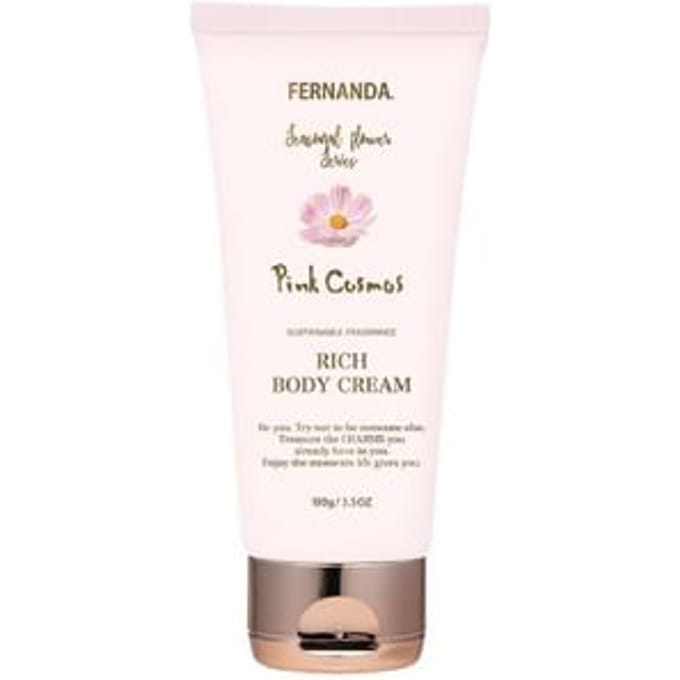 Fernanda - Sustainable Fragrance Rich Body Cream Pink Cosmos - 100g