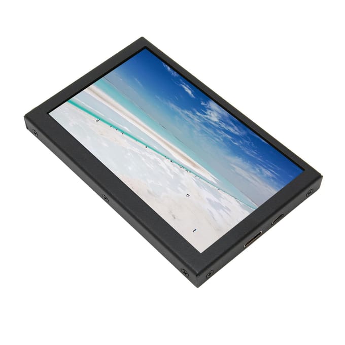 Draagbare 5-inch Monitor 800x480 IPS LCD Display Metalen Behuizing Mini HD Multimedia Interface Draagbaar
