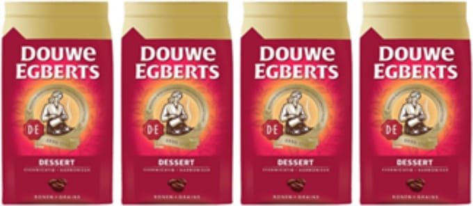 4x Douwe Egberts - Dessert Koffiebonen - 500g