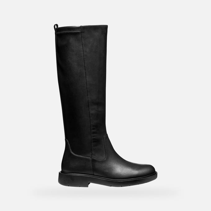 GEOX SPHERICA EC1 DAMES - ZWART - Maat 38,5