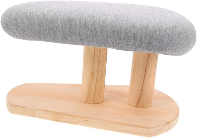 Tafel Strijkplank - Mini Strijkplank - Kleding Strijken - Massief Houten Basis - 29 x 18 cm - Meerkleurig