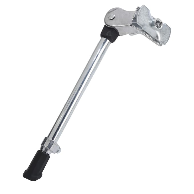 Fietsstandaard Verstelbaar Aluminiumlegering Middenmontage Fietsstandaards voor 24?27 Inch Weg zilver