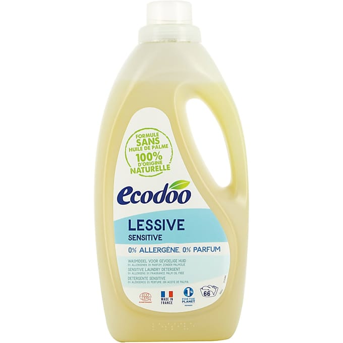 Ecodoo Wasmiddel vloeibaar sensitive 0% bio 2 Liter