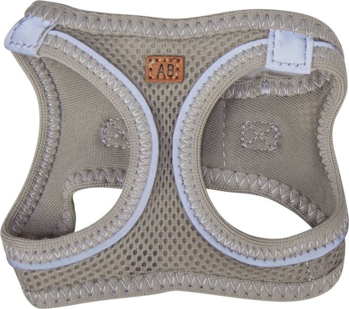 Animal Boulevard - Air-mesh Harnas - Hond - Grijs - Maat: Xxs 2-4kg