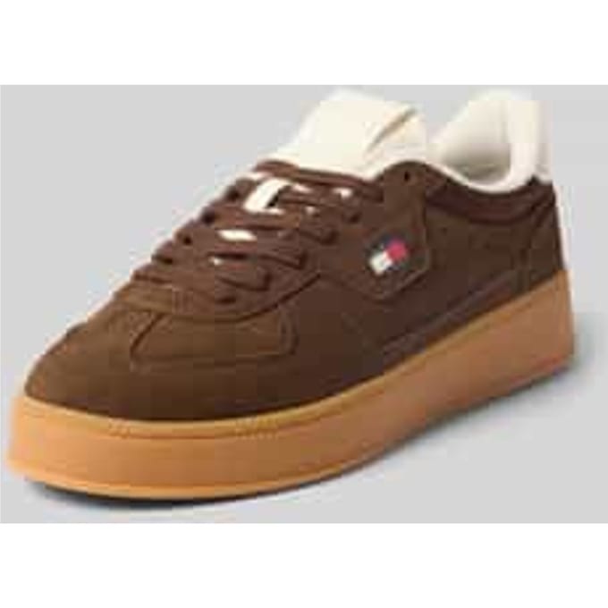 Low-top sneaker in suèdelook