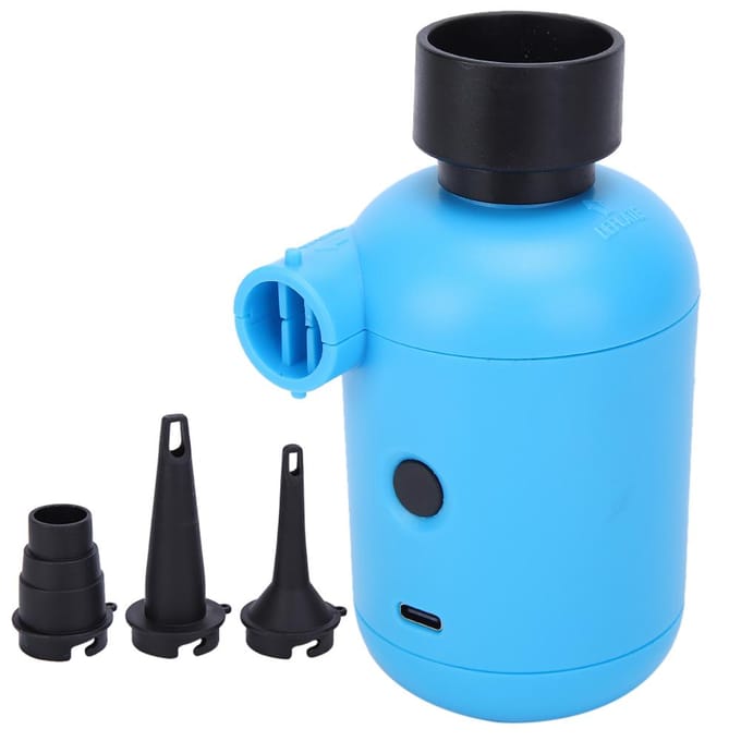 HT?426 USB Elektrische Luchtpomp Universele DC5V Opblazer voor Pneumatische Boot Opblaasbaar Bed Sofa blue