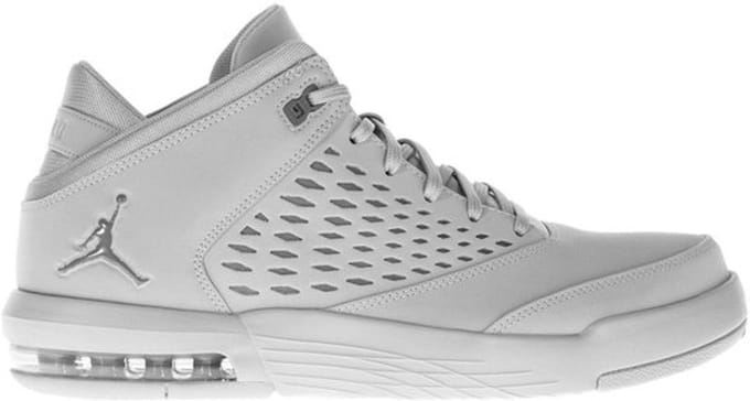 Nike Jordan Flight Origin 4 Basketbalschoenen - Maat 40 - Mannen - licht grijs