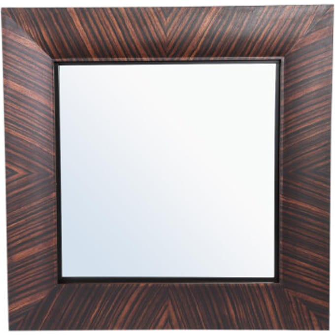 PTMD - Spiegel Gezzy - Bruin - 110x7x110cm