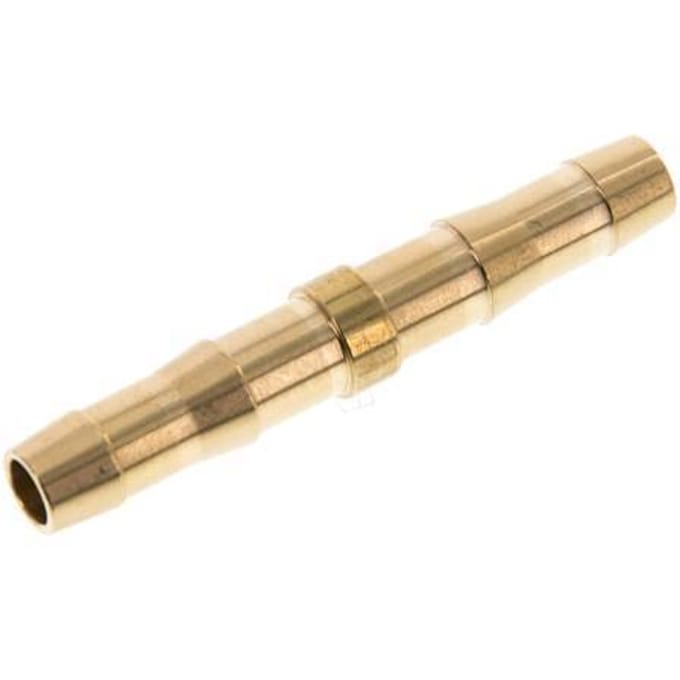 8 mm Messing Slangkoppeling DIN EN 560 [5 Stuks]