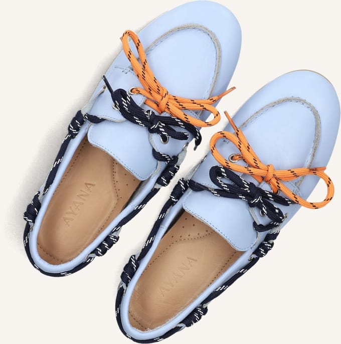 AYANA Ay1000 Mocassins Dames - Instappers - Blauw - Maat 38