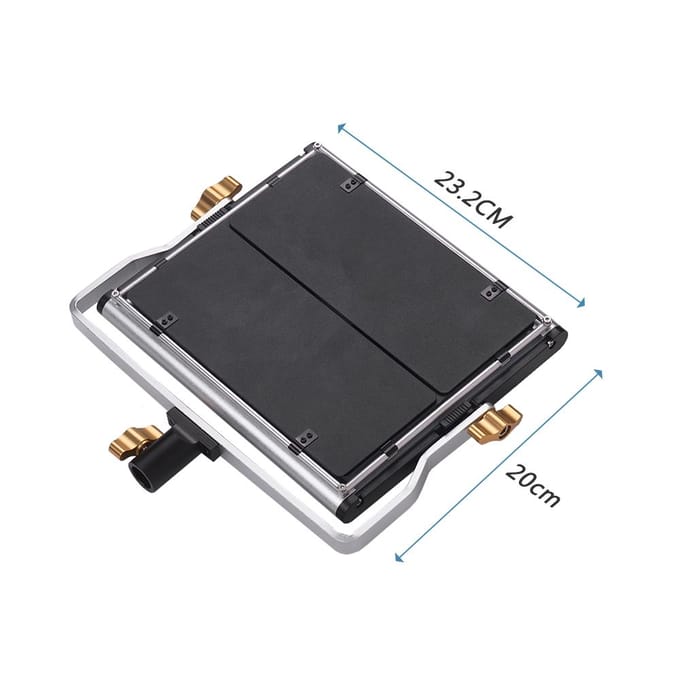 Professionele LED-videolamp dimbaar 660 LED-lampenpaneel 3200-5600K UK Plug