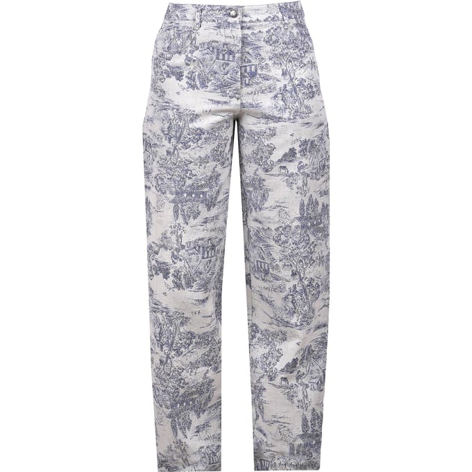 8pm - Pantalone - 470457 - Panna/Blu