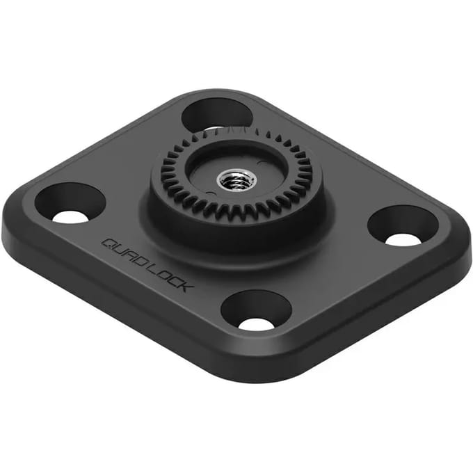 Motor smartphone houder rechthoekige basis 4 kopjes Quad Lock 360