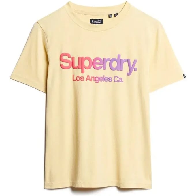 Superdry - Tonal Rainbow Core T-shirt - Dames - T-shirts