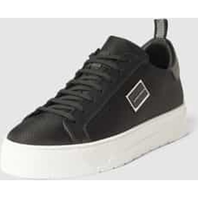 Sneakers met logodetail, model 'New Metal'