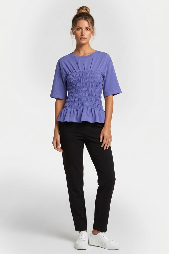 & Other Stories Zia Top Blue Taglia: L | Magliette intime Outlet | Donna | Blu