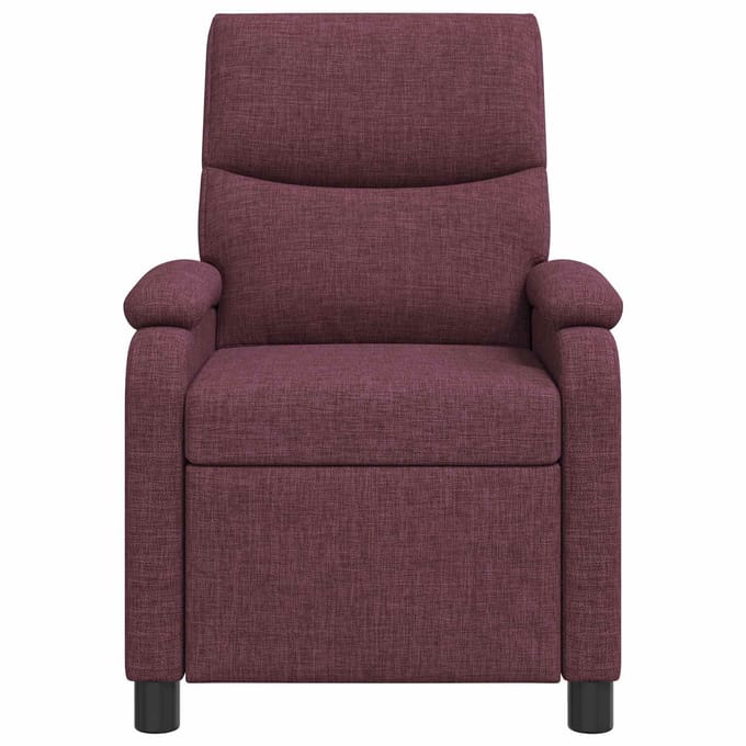 vidaXL - Recliner - Paars - Stof