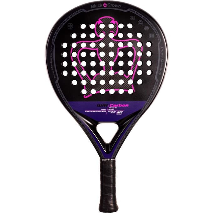 Paddle racket Black Crown Win Carbon 2025