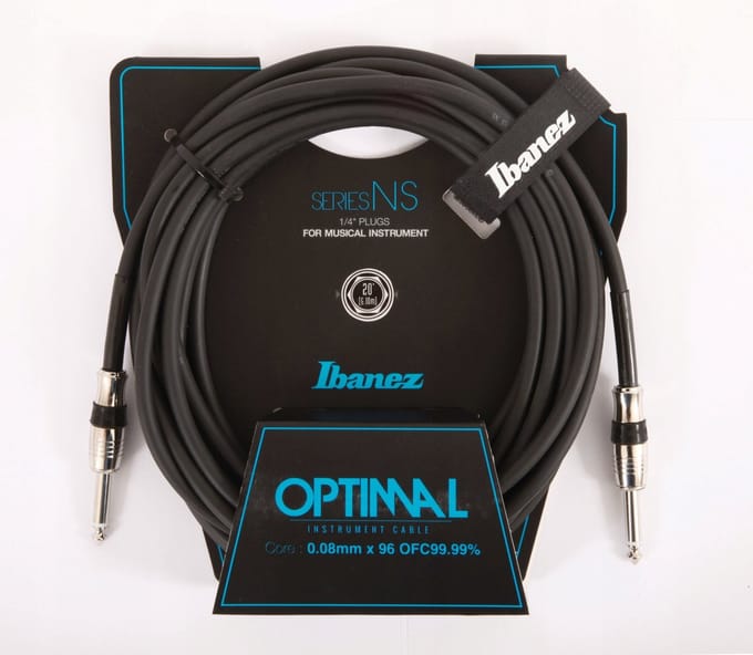 Ibanez NS20 Gitaarkabel 2x Jack 6.3mm Mono 6.1m